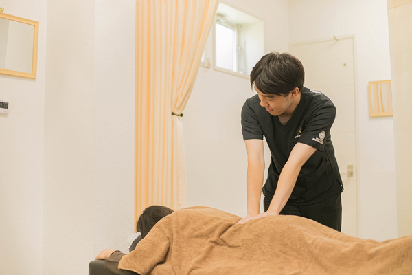 施術の様子